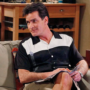 TWO AND A HALF MEN, Charlie Sheen TWO AND A HALF MEN, Charlie Sheen